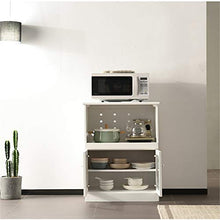 GFBVC Credenza Governo di immagazzinaggio Libreria con Ante, Free Standing Credenza, Ingresso Gabinetto, Bagno gabinetto, Credenza, (Color : White, Size : 60x42x95cm)