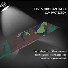 MTYLX Telo Multiuso per Esterni ， Telo, 500G / ㎡ Adatto per Tutte Le Stagioni Resistenza Al Freddo Anti-Sole Impermeabile, Copertura Mimetica per Rimorchio Militare,4X7M