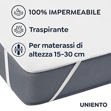 Uniento Coprimaterasso, Cotton, Bianco, 60 x 120 cm