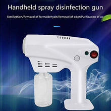 Atomizzatore Portatile Spruzzatore Elettrico per Uso Domestico Spruzzatore per Nebulizzatore A Vapore Nano Light Blue Nebulizzatore 1200W 260ML per Casa, Ufficio, Industriale, Scuola