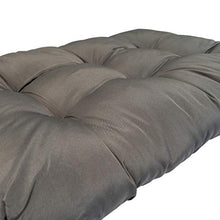 vidaXL 3X Cuscini per Pallet Stile Classico Imbottito Morbido Relax Seduta per Divano Sofa Arredo Casa Grigi 58x58x10 cm in Poliestere