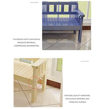XLOO Mobili di Ottima qualità, Panchina in Legno per Esterni, Panchina da Giardino per Esterni, Sedia da Giardino, Pino Naturale, Super carico, Diversi Colori, Dimensioni