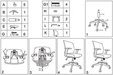 BYGZZ Sedia Sedia da Ufficio Sedia da Gioco Sedia da Computer Sgabelli da Cucina Sgabello di Bellezza Sedia Design Regolabile in Altezza in Rete con Controllo della Torsione