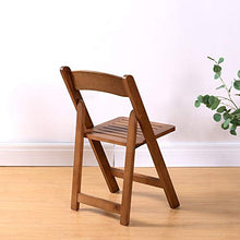 Chair QL sedie richiudibili Sedia Pieghevole in Legno Massello con Schienale Semplice per Uso Domestico, Sgabello per Sedia da Computer per Ufficio, Semplice Poltrona da Soggiorno Sedie Pieghevoli