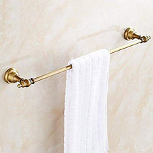 PYROJEWEL cremagliera Mensole for Bagno Scaffale Rack Appendiabiti Bagno Barra di Rame Singolo Ciondolo palo Un Rack Americana cremagliera Pastorale (967E) 60 Centimetri mensola da Bagno