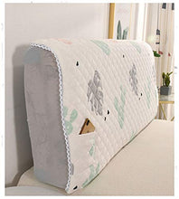 HDGZ Fodera Elastica Protezione Copertura per Testiera per Letto Copri Testata Letto Elastico all-Inclusive Coperchio Europeo Soft Cover Lavabile Testata Letto (Color : J, Size : 190 * 60cm)