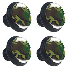 Motivo mimetico 4 PCS Pomelli per Porta, Pomolo per Mobile, Pomelli per Mobili con Viti, Maniglia per Armadietto, Pomelli per Porta, Pomelli per Cassetti per Porta, Armadio, Cassetto e Credenza