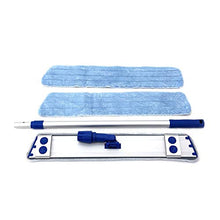 SSAYY Spray Mop Mocio Adesivo Piastra in Lega di Alluminio Mop Piatto Pulizia del Pavimento Il Panno in Microfibra può Tagliare L'Asciugamano per La Pulizia della Casa