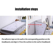 YUPING Copri Cuscini Letto Home Camera da Letto Testiera Letto Matrimoniale Legno Schienale Letto Pieghevole, Federa Sfoderabile E Lavabile, Varie Misure (Color : Beige, Size : 160x10x60cm)