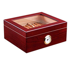 YUTRD ZCJUX Cedar Cigar Humidor - con igrometro e umidificatore Versatile Strong Seal Resistente all'Usura