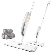 SSAYY Mop Mop Spray Magico Pavimento in Legno con Cuscinetti in Microfibra Maniglia A 360 Gradi Casa Windows Cucina Mop Spazzatrice Scopa Strumenti Puliti