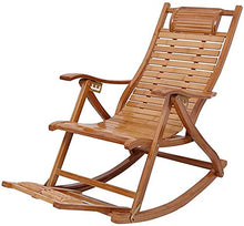 JFFFFWI Sedia Pieghevole Lettini Prendisole Sedie da Giardino Sedia Pieghevole reclinabile per Esterni Lettini Prendisole per Esterni, Sedia a Dondolo Poltrona per Soggiorno Balcone Patio Giardino