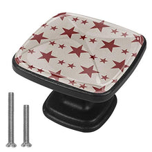 Stella patriottica 4 PCS Pomelli per Porta, Pomolo per Mobile, Pomelli per Mobili con Viti, Maniglia per Armadietto, Pomelli per Porta, Pomelli per Cassetti per Porta, Armadio, Cassetto e Credenza