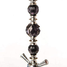 XJJY 22"Shisha Narghilè Tubo con 2 Tubi Flessibili, Set di fumi di Partito Senza nicotina,Blu