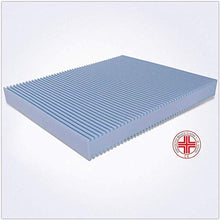 Miasuite Eros Materasso Waterfoam con 2 Cuscini Memory foam, Ortopedico, Dispositivo Medico, Nero/Rosso/Bianco, Matrimoniale 160 x 190 x 20 cm