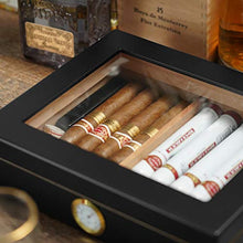 Accessori e umidificatori per sigari Scatola per Sigari Portatile Scatola per Sigari Idratante Scatola per Sigari Semplice da Viaggio All'aperto Humidor per Sigari Visivo Set Regalo per Sigari