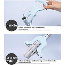 SSAYY Spray Mop Mop Telescopico con Manico in Spugna Assorbente Tipo Pieghevole Evitare Il Lavaggio A Mano Mop per Pulizia Strumento per La Pulizia del Pavimento di Casa Acciaio Inossidabile