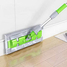 SSAYY Spray Mop Mop Piatto per Uso Domestico/Impugnatura in Spugna/Ruota di 360 Gradi/Design della Sospensione/Asta in Acciaio Inossidabile di Alta qualità