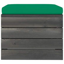 FAMIROSA Set Divani da Giardino su Pallet 4 pz con Cuscini Massello Pino-1784