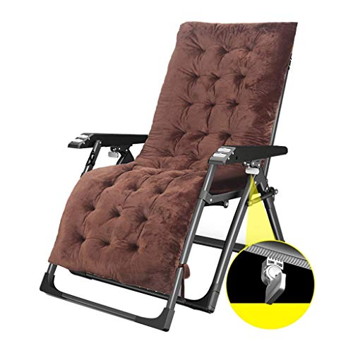 Sywlwxkq Sedia Relax da Ufficio con Balcone Lettini Prendisole Poltrone reclinabili con Cuscini | Sedia da Giardino Pieghevole reclinabile Imbottita con poggiapiedi | Sedie a Sdraio con por
