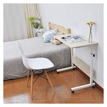 SXGKY Pieghevole da Tavolo Computer Portatile Registrabile Laptop Desk Ruota Portatile Ping può Essere Sollevato in Piedi Desk Scrivania Portatile FF (Color : Dark Khaki)