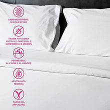 Allergosystem 015216019020S Set Antiacaro Sogno Composto da Coprimaterasso con Cerniera per Letto Matrimoniale, 160X190X20Cm e 2 Copricuscino, 50X80Cm
