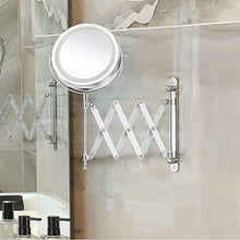 Mirror Specchio Bagno, Specchio WC, Specchio LED, Specchio cosmetico, Specchio telescopico, Specchio cosmetico bifacciale ad Alta Definizione, Specchio a Parete
