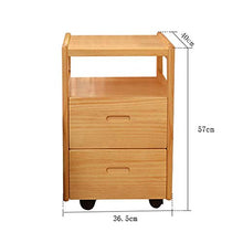 Comodino Comodino Tavolino Camera da Letto Comodino cavalletto Laterale Mini for Bambini con 2 cassetti for Soggiorno di Studio in Camera Arredamento Moderno