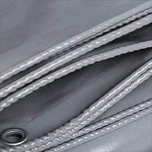 MHBGX Teloni, Telone Impermeabile Grigio 0,5 Mm Spessore 580 G Panno Antipioggia All'Aperto Grande Camion Auto Tela Linoleum Tela Oxford Panno Protezione Solare,un,4 M * 10 M