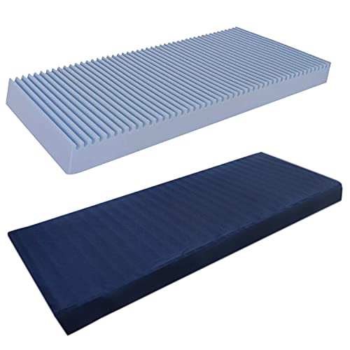Materasso Pieghevole singolo BLOOM per brandina Ortopedico Anallergico - 175 x 75 cm Alto 10cm materassino da campeggio materassino camping trasportabile avvolgibile in espanso con fodera in cotone