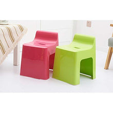LYP Sedia Comoda per Anziani Addensare Plastica Antiscivolo Sgabello da Bagno Bagno Doccia Sgabello (Color : Red)