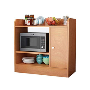 LULUVicky in Piedi Bagagli Petto Fianco del Mobile Tavolo Console cassettiera da Letto Soggiorno Cassetto Bassa Credenza (Color : Natural, Size : 80x38x78cm)
