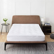 Bedsure Coprimaterasso Imbottito Letto Matrimoniale - Copri Materasso Ergonomico 150x200 con Spessore 3 cm, Coprimaterasso Ortopedico in Microfira con Disegno all'onda
