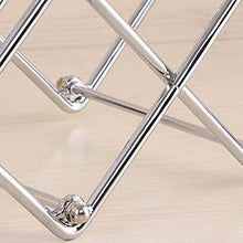 Cuasting Portabottiglie da 5 bottiglie di vino, pieghevole, autoportante, design moderno, salvaspazio per casa, cucina, ufficio, (argento)