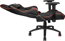 MSI MAG CH120X - Sedia Gaming Ergonomica e regolabile, imbottitura FOAM, struttura in acciaio, braccioli 4D, reclinabile fino a 180°, ecopelle, ruote 72mm con freni, regge fino a 150 Kg