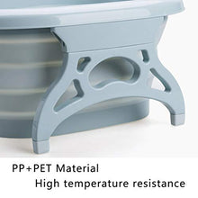 Pediluvio Pieghevole Pediluvio Pieghevole Termale Spa Benessere Leggero salvaspazio Pediluvio per l'ammollo del Piede Pedicure Spa Massaggio Plantare,Blue