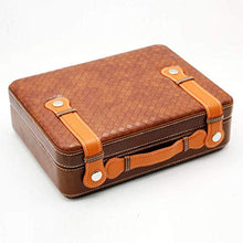 ZLMMY Portable Cigar Humidor Valigia - Cedro e Pelle Cigar Storage Box Sealed Design Desktop Cigar Humidor