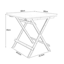 Attrezzatura domestica Tavolo pieghevole Tavoli da giardino Tavolo da pranzo e tavolo piccolo quadrato portatile in bambù per uso domestico semplice 4 persone mangiano tavolino in bambù (colore: ma