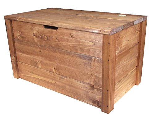 TOTAL WOOD 2012 Cassapanca Baule Contenitore Porta Legna Porta Oggetti in Legno 70x40x40 CM