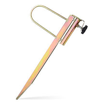 Ombrello Sun Ombrellone Portabobinatura in metallo stabilizzabile Ø 25-32mm Adattabile Ancoraggio di Sabbia per la Spiaggia Giardino da Pesca Giardino All'aperto Ancora Contro Forte Vento 42cm