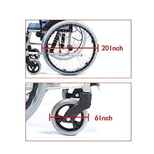 Carrozzine Semoventi, Trasportabili Portatili, in Lega di Alluminio Portatile Pieghevole da Viaggio Trolley per Scooter per Anziani/Disabili Trolley per Scooter per Anziani/Disabili A