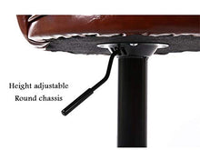 LLT Pratico sgabello Sgabelli moderna colazione Bar Stool ° girevole Kitchen Bar contatore sedia regolabile Altezza sede morbida Exquisite schienale Carico massimo 360 120Kg,Giallo,60~80 cm