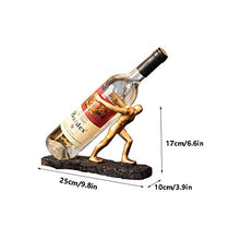 LYLY Portabottiglie Cremagliera per Vino Home Cabinet per Vino Decorazioni Moderne Nordic Wine Glass Rack Underside Down Arredi Arredi 1 Bottiglia ciascuno Porta Vini