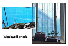 Paralume per Piante da Giardino, 80% Sunblock Paralume per Tende Blu, Paratoia A Blocchi UV con Rilegatura Nera E Anelli di Tenuta (Dimensioni : 4X5m)