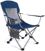 Tavolo da Picnic all'aperto Sedia da Campeggio Sedia da Spiaggia Leggera Sedie Portatili compatte e Resistenti (Supporti 120 kg) includono Ampi Piedi BBQ Party Table (Color : Blue)