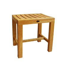 Accessori da bagno - Bagno impermeabile antiscivolo Stabile Sicurezza Comfort Bath Chair cambiare le scarpe Sgabello anziani / disabili / incinta di legno solido superficie curva presidente Max.250kg