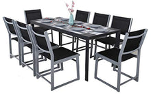 Chicreat T243 Tavolo da Giardino allungabile, Alluminio, Colore Carbone, 127-180 x 77 x 71,5 cm, Black, 180 x 77 x 71.5 cm