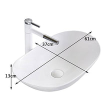 Lavabo da appoggio Nordic Simple Over Basin 60CM Lavabo da bagno Lavabo in ceramica Lavabo Art Basin Lavabi