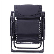 FGA Sedia reclinabile/Pieghevole Sedia Portatile Multifunzionale in Alluminio Portatile Moderna di Design Sedia Pieghevole Nera