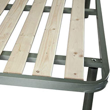 Comprarredo Rete ortopedica matrimoniale a doghe verticali misure 160 x 190 cm, resistentissima rete a tavole in legno massello con 5 piedi e triplo supporto
